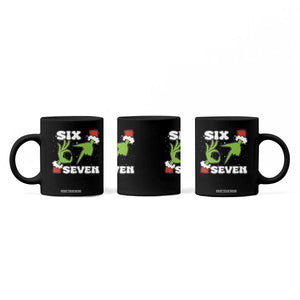 67 Six Seven Christmas Meme Coffee Mug Funny Elf Hands - Print Your Wear