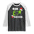 67 Six Seven Christmas Meme Raglan Shirt Funny Elf Hands TS14 Black White Print Your Wear