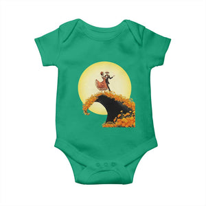 Dia De Los Muertos Baby Onesie Skeletons Dancing Mexican TS14 Irish Green Print Your Wear