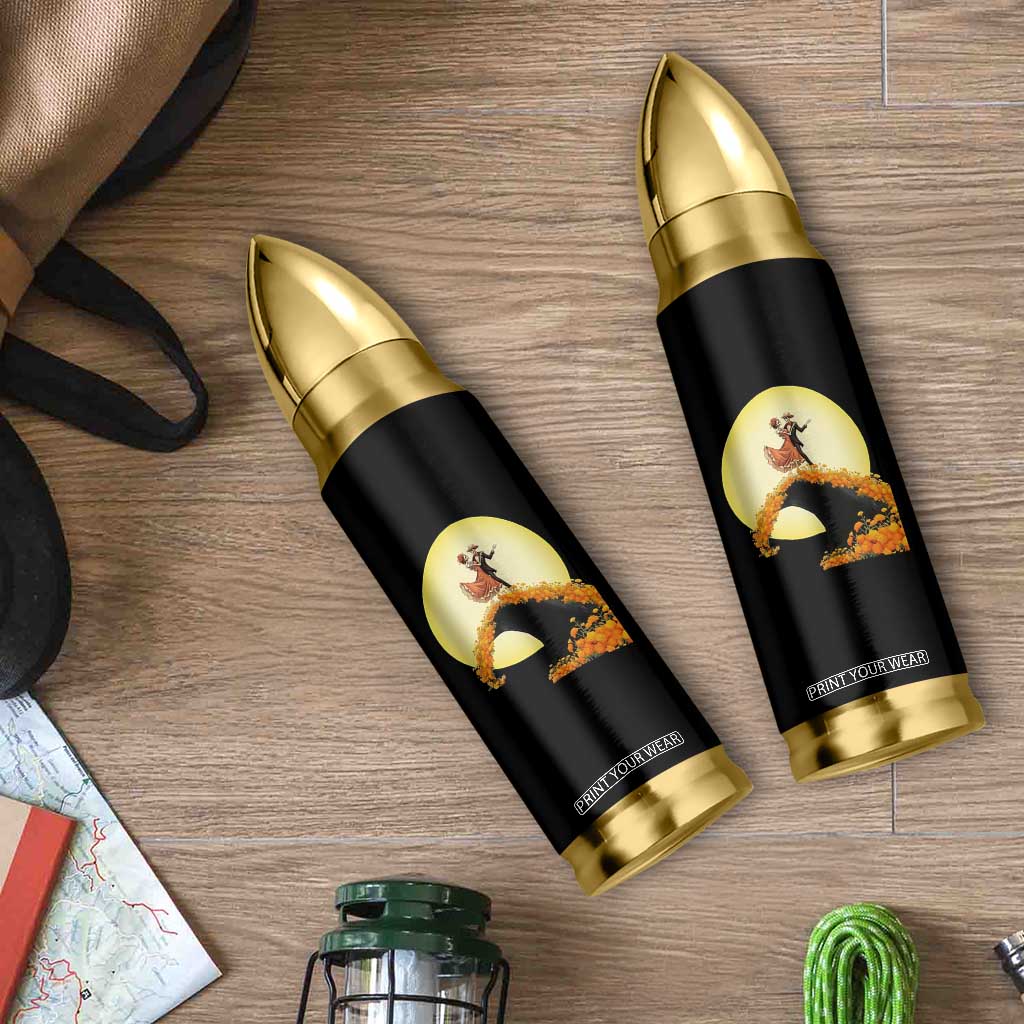 Dia De Los Muertos Bullet Tumbler Skeletons Dancing Mexican TS14 Print Your Wear