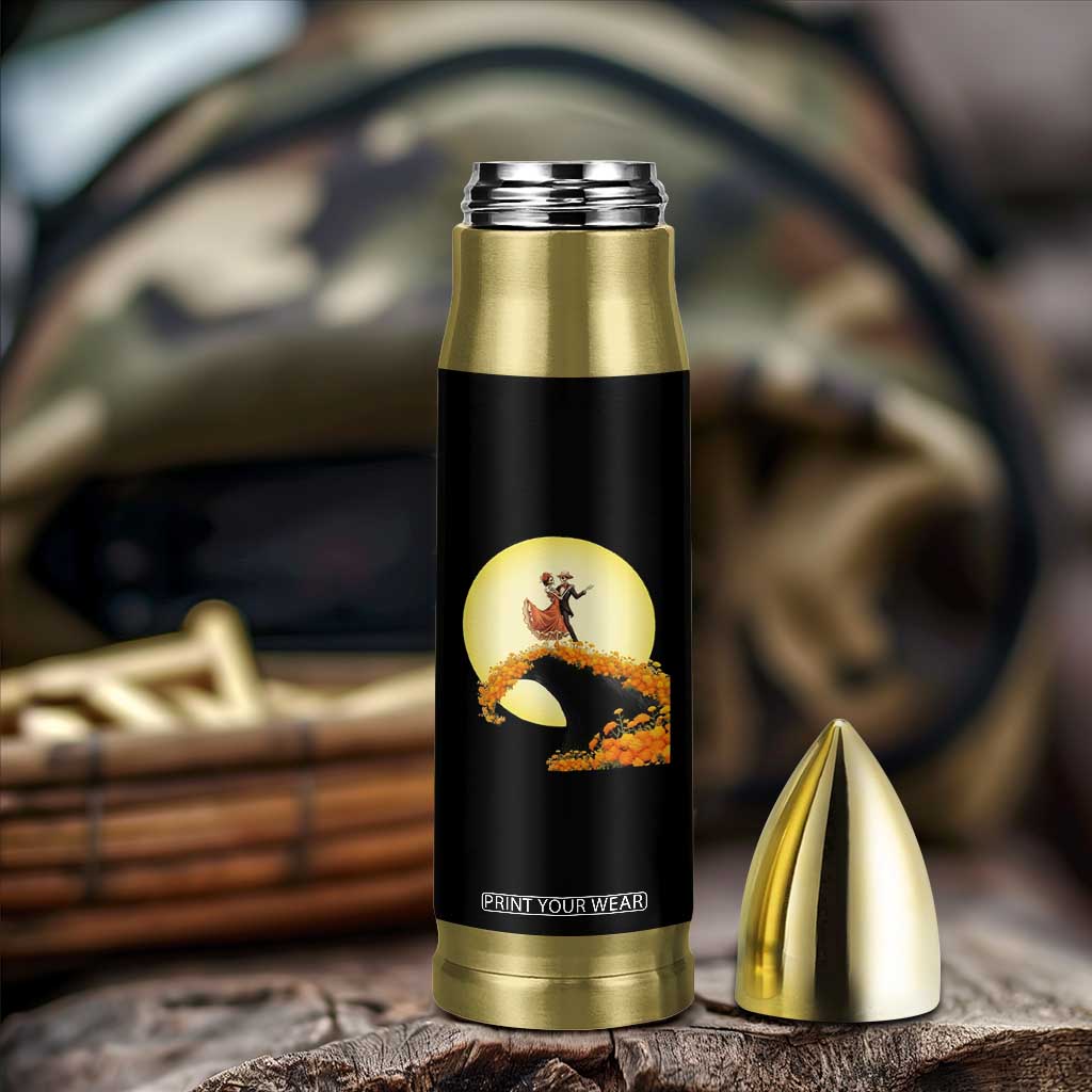Dia De Los Muertos Bullet Tumbler Skeletons Dancing Mexican TS14 Print Your Wear