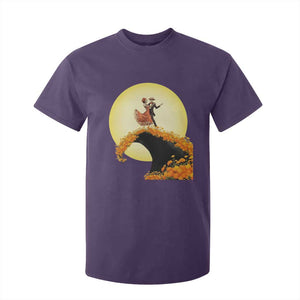Dia De Los Muertos T Shirt For Kid Skeletons Dancing Mexican TS14 Purple Print Your Wear