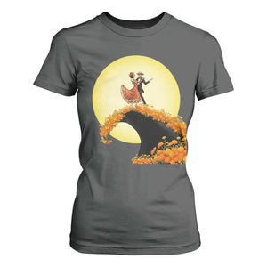 Dia De Los Muertos T Shirt For Women Skeletons Dancing Mexican TS14 Dark Heather Print Your Wear