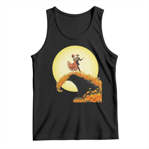 Dia De Los Muertos Tank Top Skeletons Dancing Mexican TS14 Black Print Your Wear