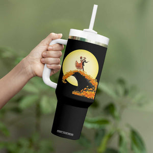 Dia De Los Muertos Tumbler With Handle Skeletons Dancing Mexican TS14 Print Your Wear