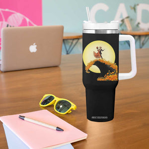 Dia De Los Muertos Tumbler With Handle Skeletons Dancing Mexican TS14 Print Your Wear