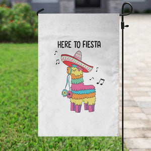 Funny Pinata Mexican Garden Flag Here To Fiesta TS14 Print Your Wear