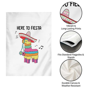 Funny Pinata Mexican Garden Flag Here To Fiesta TS14 Print Your Wear