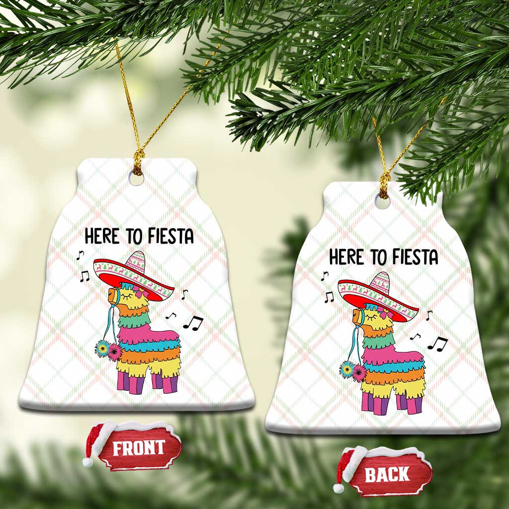 Funny Pinata Mexican Ceramic Ornament Here To Fiesta TS14 Print Your Wear