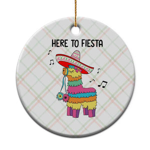 Funny Pinata Mexican Ceramic Ornament Here To Fiesta TS14 1pc Christmas Plaid Print Your Wear