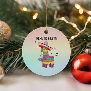 Funny Pinata Mexican Ceramic Ornament Here To Fiesta TS14 1pc Pastel Print Your Wear
