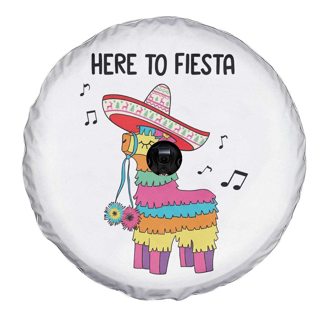 Funny Pinata Mexican Spare Tire Cover Here To Fiesta TS14 Print Your Wear