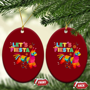 Funny Pinata Mexican Ceramic Ornament Let Us Fiesta TS14 Print Your Wear