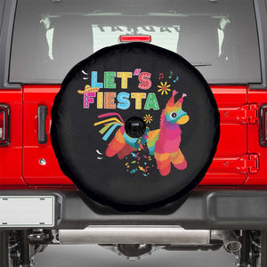 Funny Pinata Mexican Spare Tire Cover Let Us Fiesta TS14 Black Print Your Wear