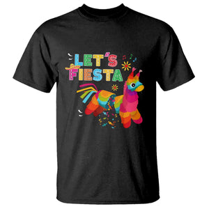 Funny Pinata Mexican T Shirt Let Us Fiesta TS14 Black Print Your Wear
