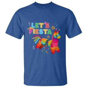 Funny Pinata Mexican T Shirt Let Us Fiesta TS14 Royal Blue Print Your Wear