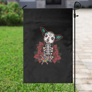 Calavera Chihuahua Garden Flag Pinata Dia De Los Muertos Mexican TS14 Print Your Wear