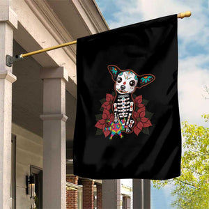 Calavera Chihuahua Garden Flag Pinata Dia De Los Muertos Mexican TS14 Print Your Wear
