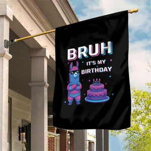 Funny Pinata Mexican Garden Flag Bruh It Is My Birthday TS14 Print Your Wear