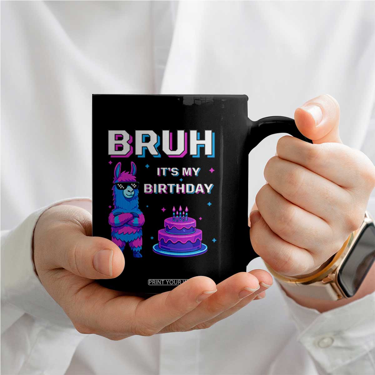 Funny Pinata Mexican Coffee Mug Bruh It Is My Birthday TS14 Print Your Wear