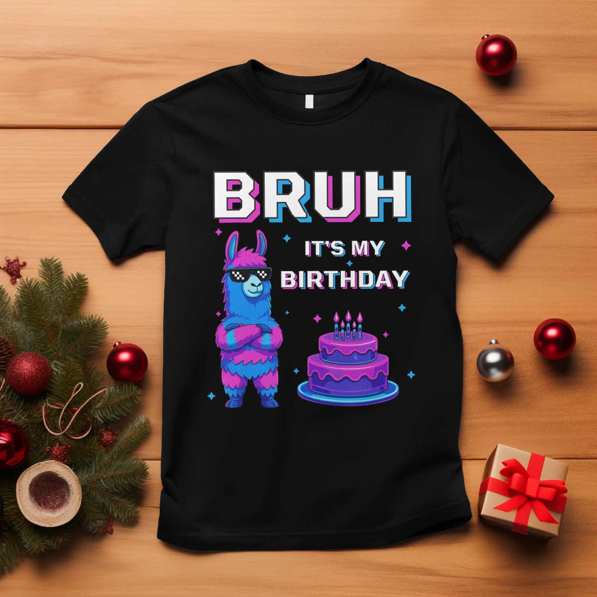 Funny Pinata Mexican T Shirt Bruh It Is My Birthday TS14 Black Print Your Wear