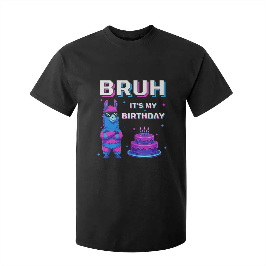 Funny Pinata Mexican T Shirt For Kid Bruh It Is My Birthday TS14 Black Print Your Wear