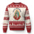 Virgin Mary Feliz Navidad Ugly Christmas Sweater Our Lady Virgen De Guadalupe - Print Your Wear