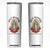 Virgin Mary Feliz Navidad Skinny Tumbler Our Lady Virgen De Guadalupe TS14 White Print Your Wear