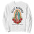 Virgin Mary Feliz Navidad Sweatshirt Our Lady Virgen De Guadalupe - Print Your Wear