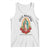 Virgin Mary Feliz Navidad Tank Top Our Lady Virgen De Guadalupe - Print Your Wear
