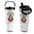 Virgin Mary Feliz Navidad Flip Straw Tumbler Our Lady Virgen De Guadalupe TS14 One Size: 30 oz White Print Your Wear