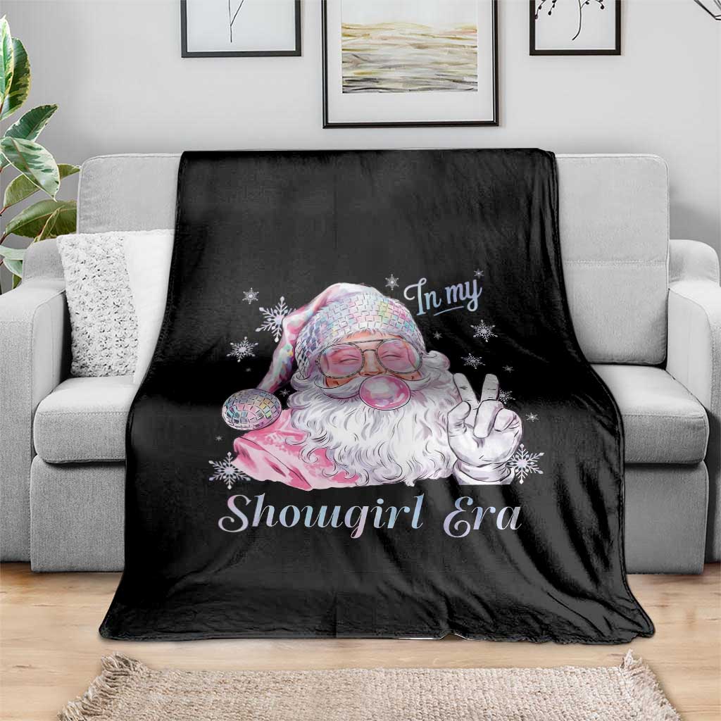 Pink Santa Christmas Throw Blanket Bubble Gum Peace Sign TS14 Print Your Wear