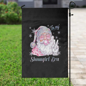 Pink Santa Christmas Garden Flag Bubble Gum Peace Sign TS14 Print Your Wear