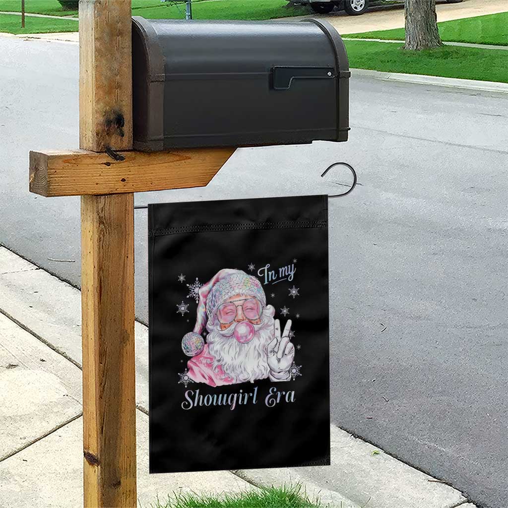 Pink Santa Christmas Garden Flag Bubble Gum Peace Sign TS14 Print Your Wear