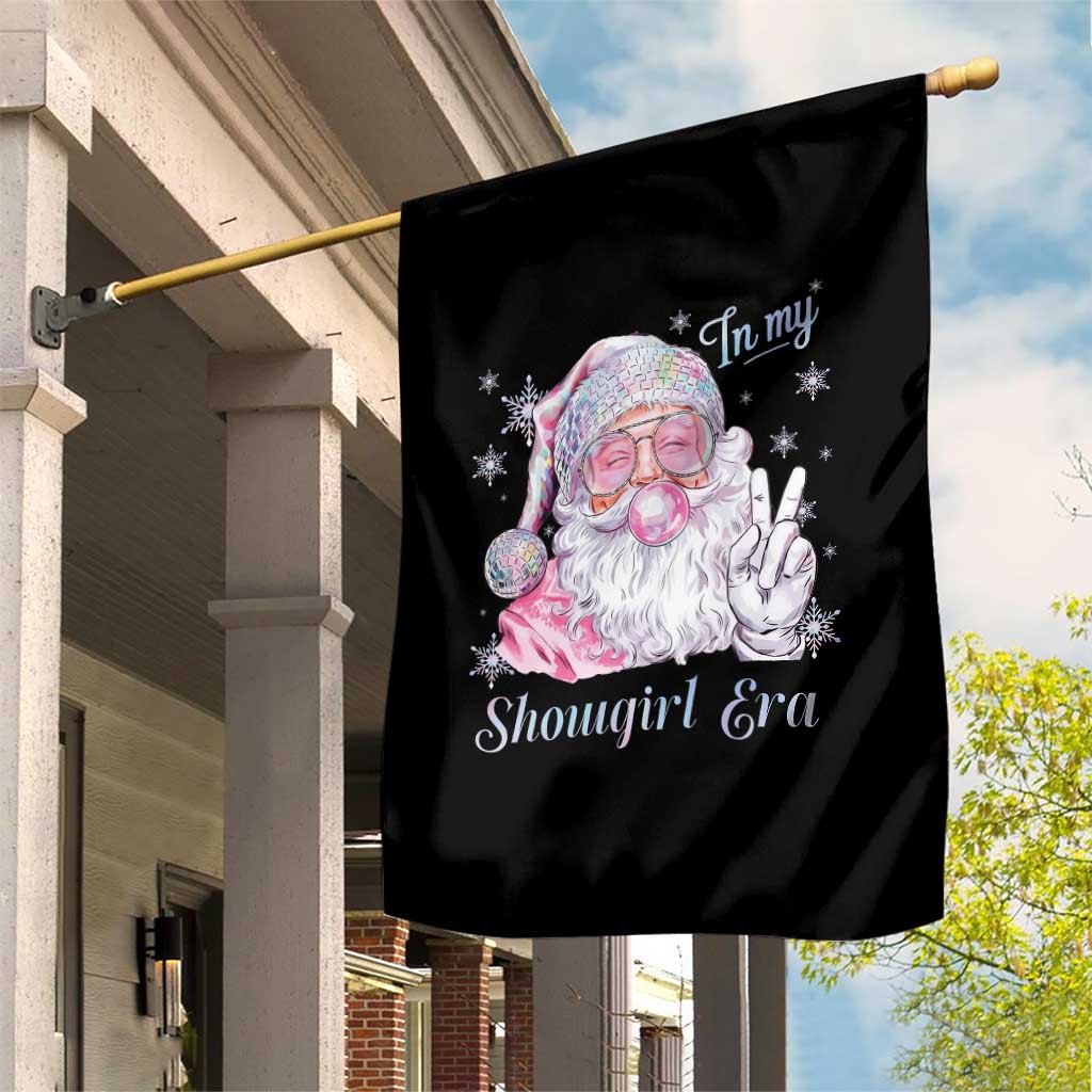 Pink Santa Christmas Garden Flag Bubble Gum Peace Sign TS14 Print Your Wear