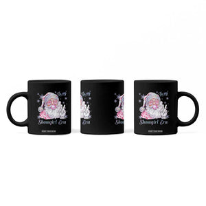 Pink Santa Christmas Coffee Mug Bubble Gum Peace Sign TS14 Print Your Wear
