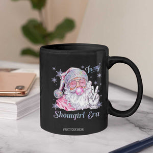 Pink Santa Christmas Coffee Mug Bubble Gum Peace Sign TS14 Print Your Wear