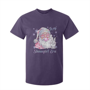 Pink Santa Christmas T Shirt For Kid Bubble Gum Peace Sign TS14 Purple Print Your Wear