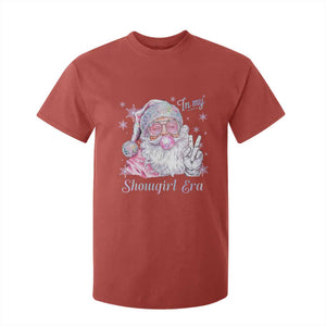 Pink Santa Christmas T Shirt For Kid Bubble Gum Peace Sign TS14 Red Print Your Wear