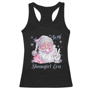 Pink Santa Christmas Racerback Tank Top Bubble Gum Peace Sign TS14 Black Print Your Wear
