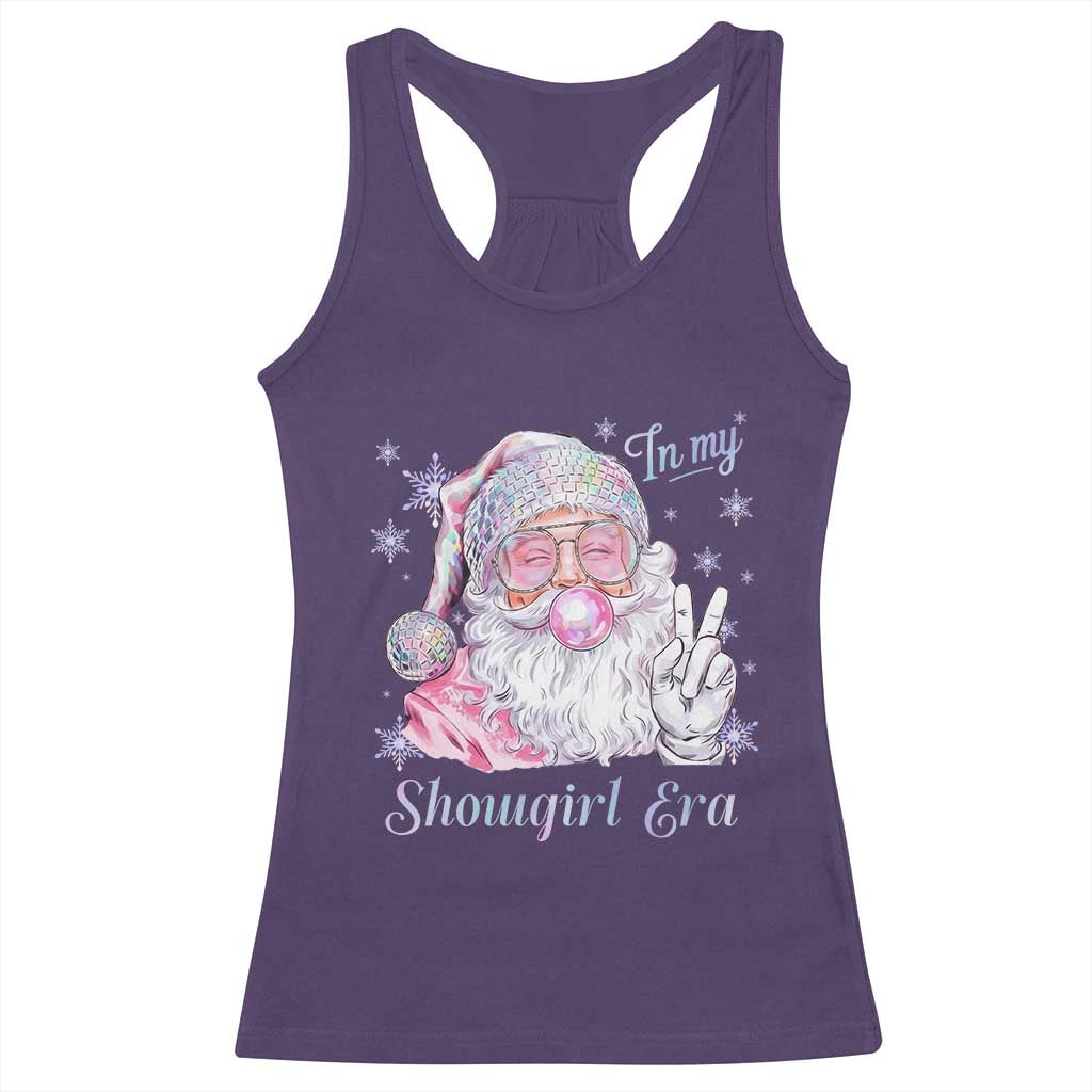 Pink Santa Christmas Racerback Tank Top Bubble Gum Peace Sign TS14 Purple Print Your Wear