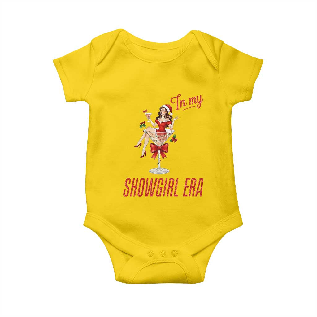 Santa Girls Christmas Baby Onesie In My Costume Era TS14 Daisy Print Your Wear