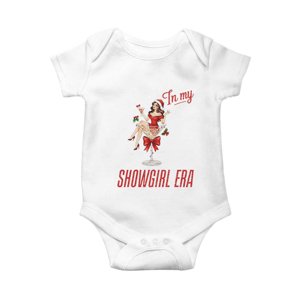 Santa Girls Christmas Baby Onesie In My Costume Era TS14 White Print Your Wear