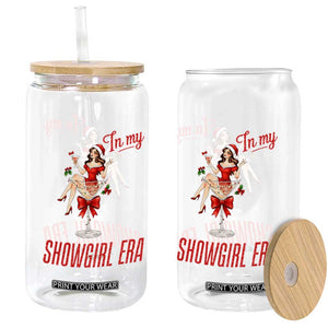 Santa Girls Christmas Glass Can In My Costume Era TS14 Print Your Wear