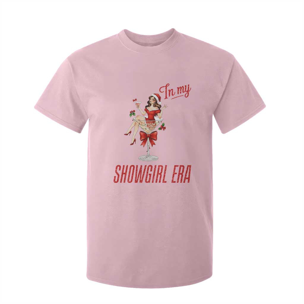 Santa Girls Christmas T Shirt For Kid In My Costume Era TS14 Light Pink Print Your Wear