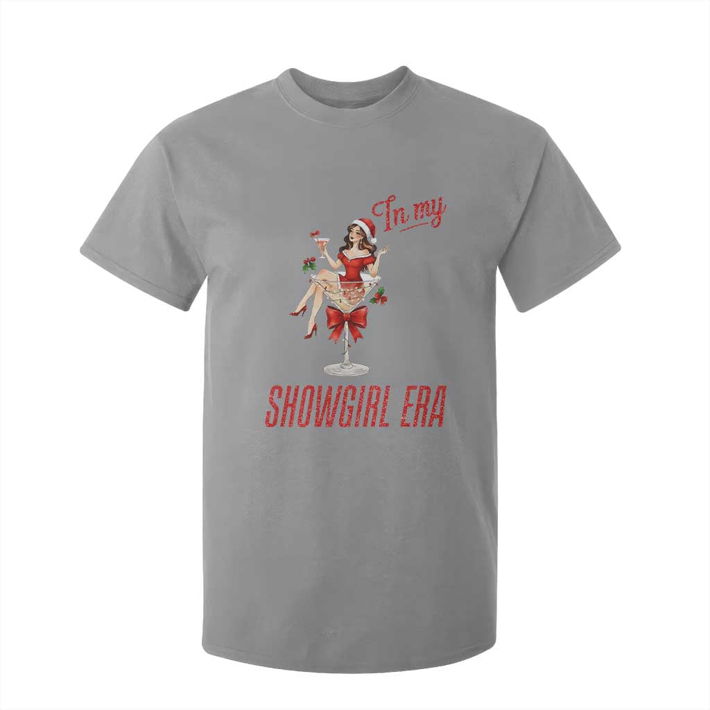 Santa Girls Christmas T Shirt For Kid In My Costume Era TS14 Sport Gray Print Your Wear