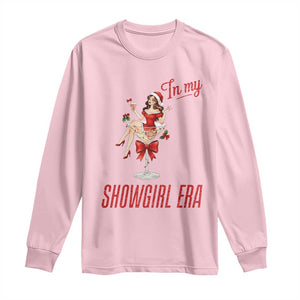 Santa Girls Christmas Long Sleeve Shirt In My Costume Era TS14 Light Pink Print Your Wear