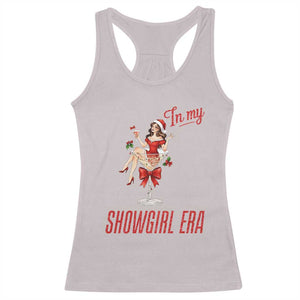 Santa Girls Christmas Racerback Tank Top In My Costume Era TS14 Ice Gray Print Your Wear