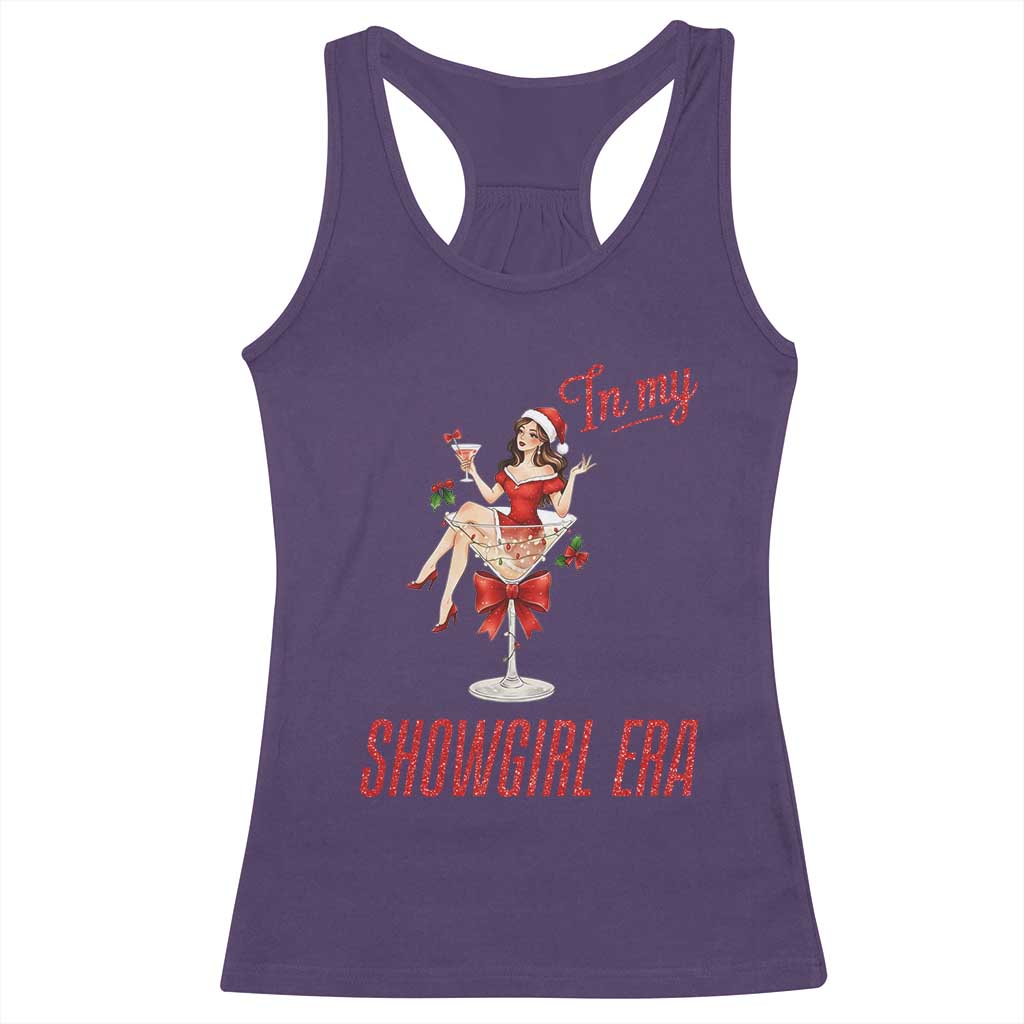 Santa Girls Christmas Racerback Tank Top In My Costume Era TS14 Purple Print Your Wear