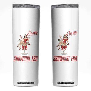 Santa Girls Christmas Skinny Tumbler In My Costume Era TS14 White Print Your Wear